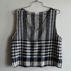 BABATON Murphy Blouse – Size L – Gingham